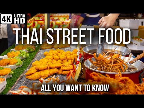 4K 🍜 Ultimate collection of Thai street food.The best night market in Phuket. Naka market [sub]