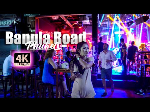Bangla Road | November 16 2021 | Patong Beach – Phuket 4K