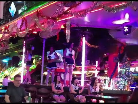Bangla Road Phuket Night Bars Music & Dance Party  DJI Video