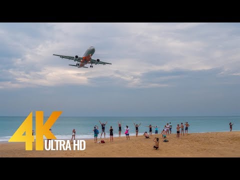 Beaches of Phuket in 4K Ultra HD – 2,5 Hour Relax Video from Thailand with Urban Sounds ( No music )