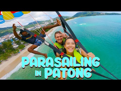 Don't Miss out! AMAZING Parasailing experience at PATONG Beach, Phuket
