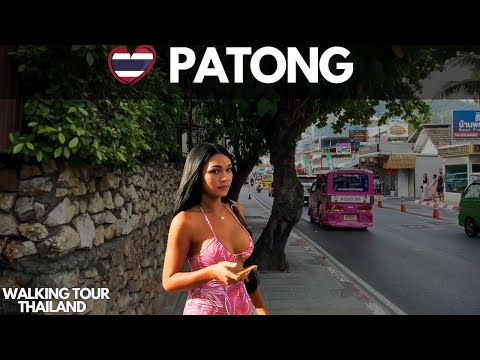 ☀️ PATONG Walking Tour | Phuket | Thailand | No Talk | ▶ 17 min