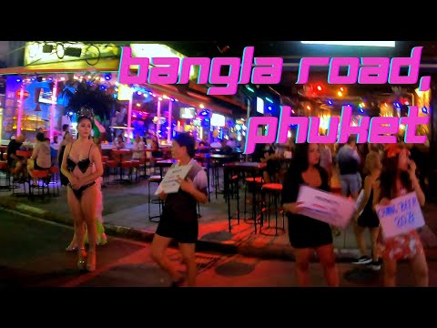 【4K】Bangla Walking Street 🇹🇭 | Patong Beach, Phuket City Nightlife | Thailand Tour 2022