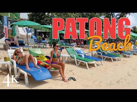 【4K】Phuket 2022 Patong Beach – Amazing Thai Ambiance!