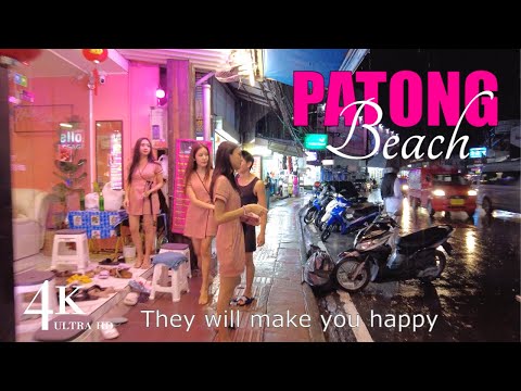 【4K】Phuket 2022 Patong Beach – Evening second road