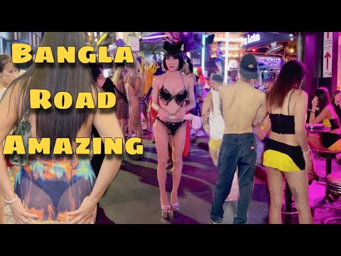 【🇹🇭 4K】Bangla Road | Nightlife of Patong | Phuket 2023