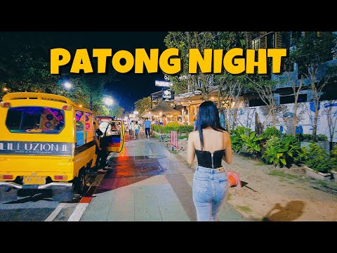 【🇹🇭 4K】Phuket 2022 Patong Beach Evening Walk