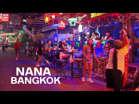 Exploring Nana Plaza, Asok Sukhumvit | Bangkok's Nightlife & Street Vibes 2024