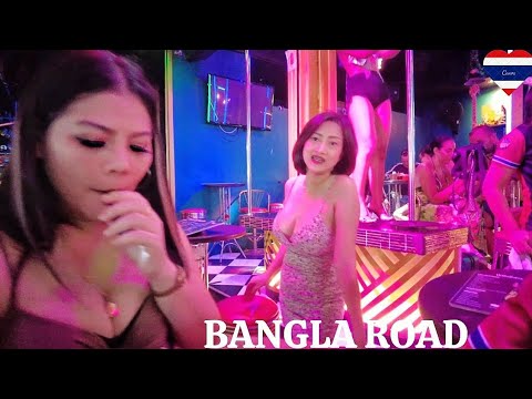 🇹🇭 Bangla Road Ladies Likes to Play , Phuket Scenes , VI