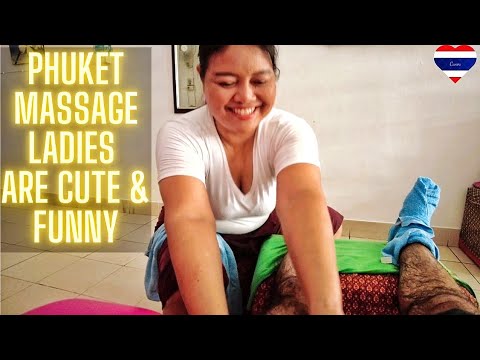 🇹🇭 MASSAGE GIRLS INTERACTIONS  – CUTE & FUNNY –  BANGLA ROAD PHUKET