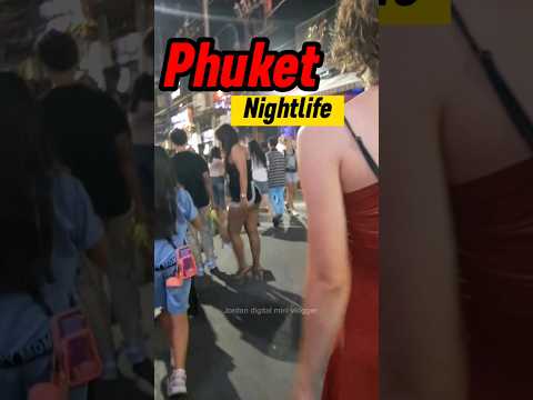 🇹🇭 Midnight at Bangla Walking Street | Phuket Nightlife | Thailand | Thai girls | Thailand Nightlife