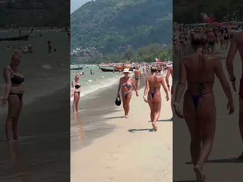 🇹🇭Phuket Beach Sea And Sand -Thailand Summer Holiday Fun Day🌞 #phuketbeach