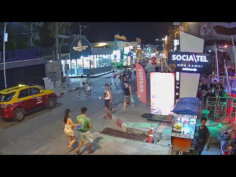 🔴 Hooters Cam | Chaweng | Koh Samui | Thailand | Live Street Webcam | Now in 2160p 4K!…