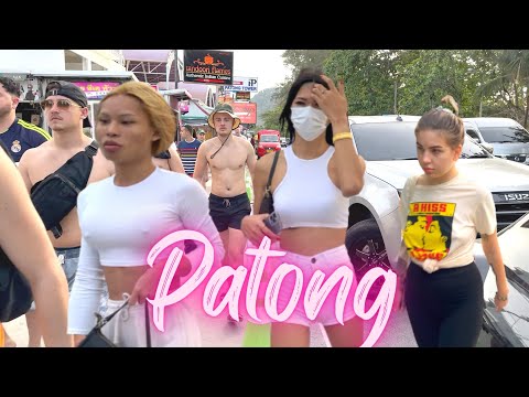 🔺4K Phuket 2023: Exploring Patong: A Walk Through the Heart of Phuket's Tourist Hub