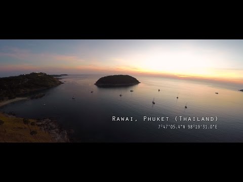Flying over Rawai, Phuket | Aerial Drone Video in 4k