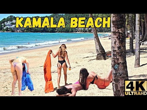 Kamala Beach – Stunning Beach and New Promenade in Phuket [4K]