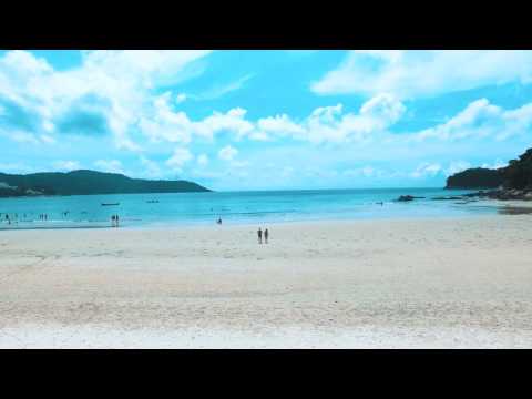 Kata Beach, Phuket, Thailand 4K drone footage