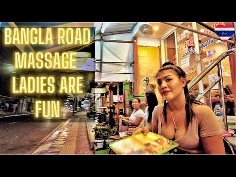 MASSAGE GIRLS INTERACTIONS  – CUTE & FUNNY –  BANGLA ROAD PHUKET