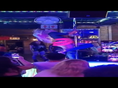 Nightlife on Oscar Bar at Bangla Road Thailand