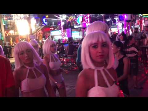 Patong Beach Bangla Road Phuket Thailand Walking Street – 4K RAW Footage