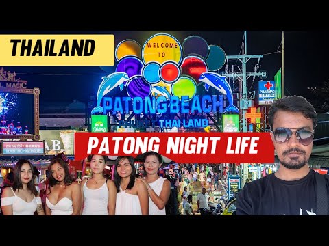 Patong Night Life on July 2024 – Bangla Road Famous Street in Phuket