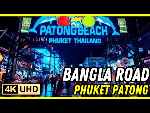 Phuket 4k, Experience the Best of Patong Walking Street: Unforgettable Night in Thailand