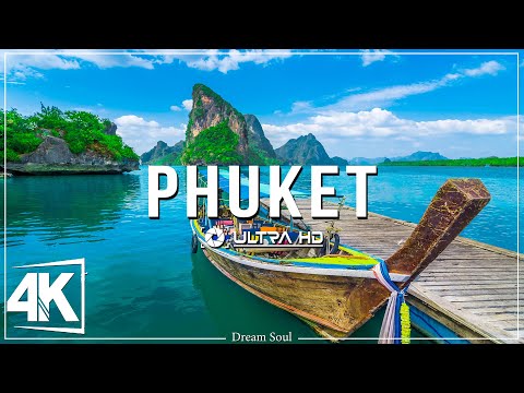 Phuket 4K – Explore the Paradise of Islands and Spectacular Caves with Relaxing Music