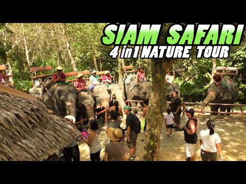 SIAM SAFARI 4-in-1 Nature Tour – Phuket Thailand (4k)