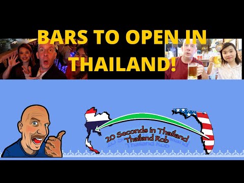 THE BARS ARE OPENING IN THAILAND