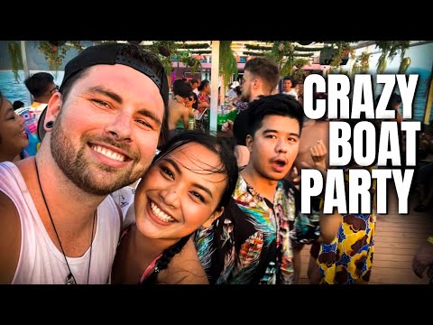 Things got WILD at the Patong Phuket BANGLA BOAT PARTY!!!