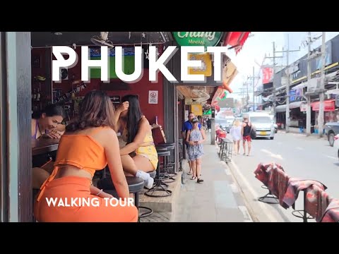 Walking Down The Street With Bars and Girls /Phuket