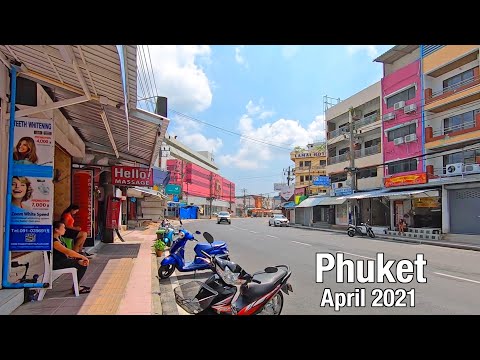 Walking in PATONG Phuket Thailand – Second Road – Patong Beach Phuket 2021