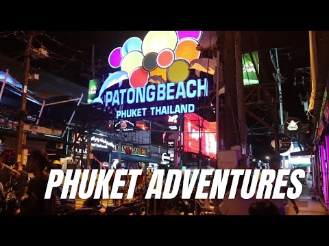 Weekend In Phuket Travel Vlog 🏝 | Bangla Road, Patong Beach, Thai Snacks, 7-11 food!