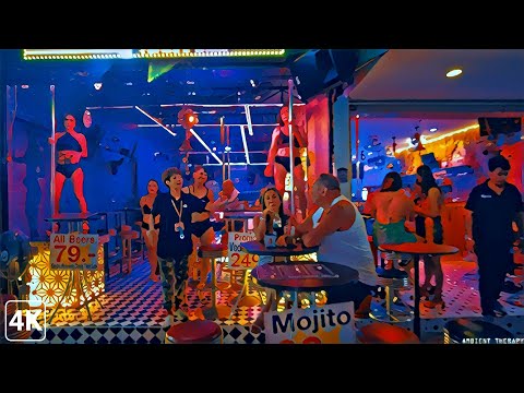 WILD NIGHT AT BANGLA ROAD, PHUKET THAILAND | DJI Pocket 2 | 4K Walking Tour | Phuket Night Life