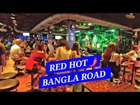 A fun night life at Bangla Road. RED HOT BANGLA ROAD PHUKET  #phuket #banglaroad  #thailand