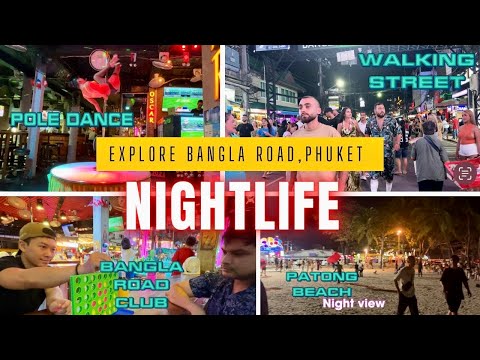 Crazy Night Life in Phuket , Thailand 🇹🇭 | Bangla Road