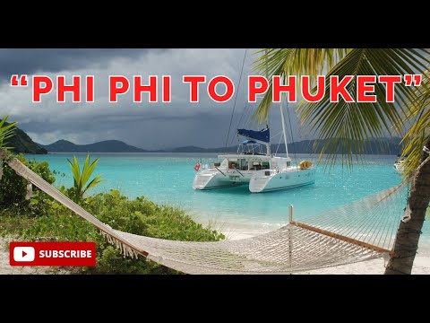 "Island-Hopping Adventure! 🏝️ Epic Catamaran Journey from Phi Phi to Phuket!"