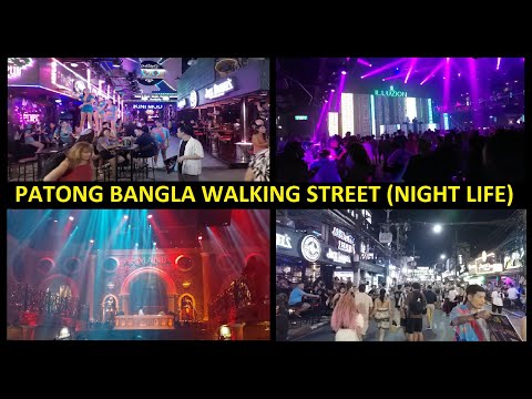 PATONG BANGLA WALKING STREET (NIGHT LIFE AND TOP-NOTCH CLUBS) PART 1