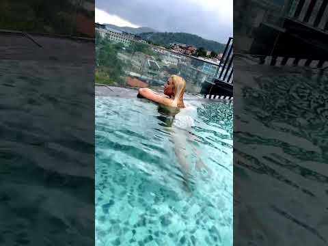 Thai Pretty Girls & Amazing Thailand Infinity Pool | Patong Beach | Phuket Thailand 🇹🇭