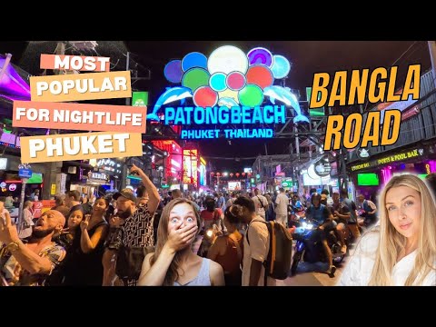 Thailand Bangla Road Phuket Nowadays ||  Exploring Most Popular Place For Night Life In Phuket ||