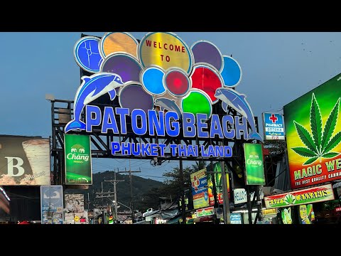 Walking around Bangla Road, Phuket Thailand