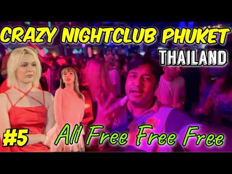 Crazy Night Club of Phuket Thailand 🇹🇠| Phuket Nightlife | Phuket Walking Street Disco ,Bar